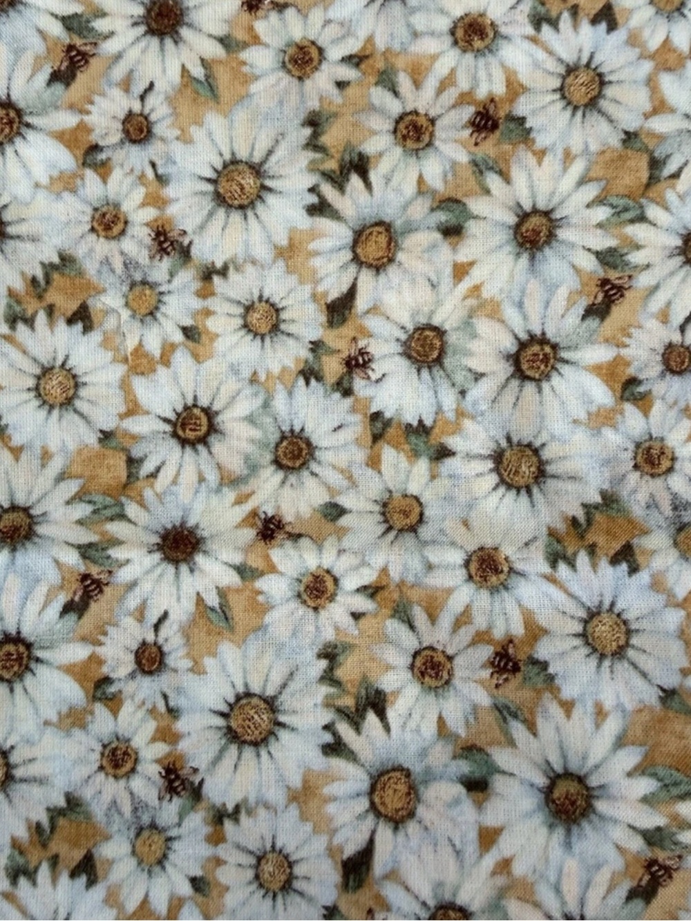 Susan Winget Le Jardin Daisies Quilting Cotton Fabric 2 yards + 18" x 42" W New